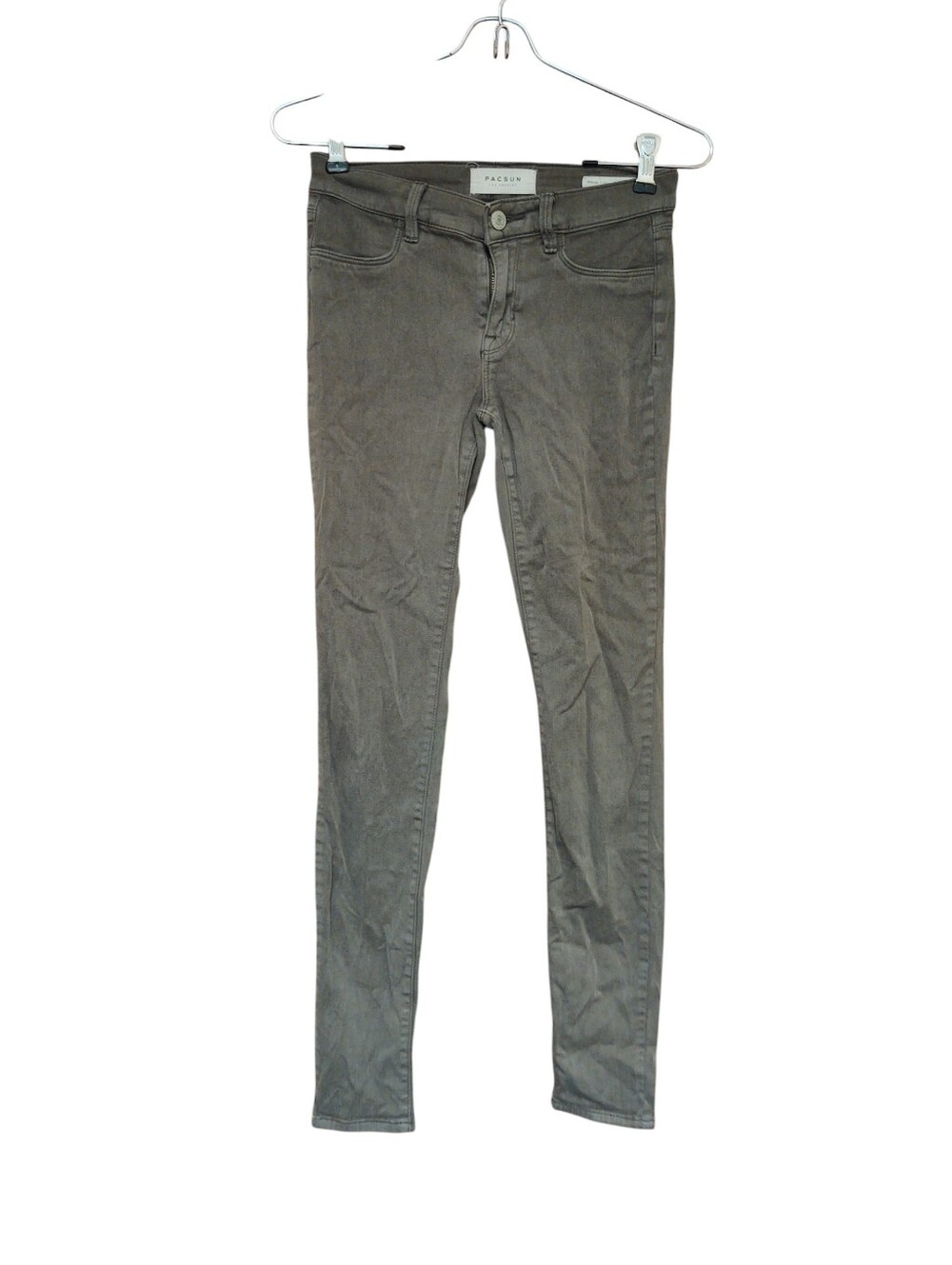 PacSun Olive Green/Gray  Skinny Jeggings Size 23